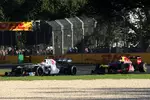 Gallerie: Sergio Perez (Sauber) und Sebastian Vettel (Red Bull)