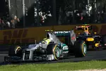 Foto zur News: Pech am Ende des Rennens: Aus den sicheren Punkten für Nico Rosberg (Mercedes) wurde nur ein 13. Rang.