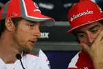 Foto zur News: Jenson Button (McLaren) und Fernando Alonso (Ferrari)