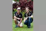 Gallerie: Jean-Eric Vergne (Toro Rosso) Romain Grosjean (Lotus)