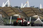 Foto zur News: Es geht aufwärts bei HRT: Narain Karthikeyan (hier im Bild) und Pedro de la Rosa waren am Freitag in Sepang schnell genug, um im Rennen am Sonntag teilnehmen zu können.