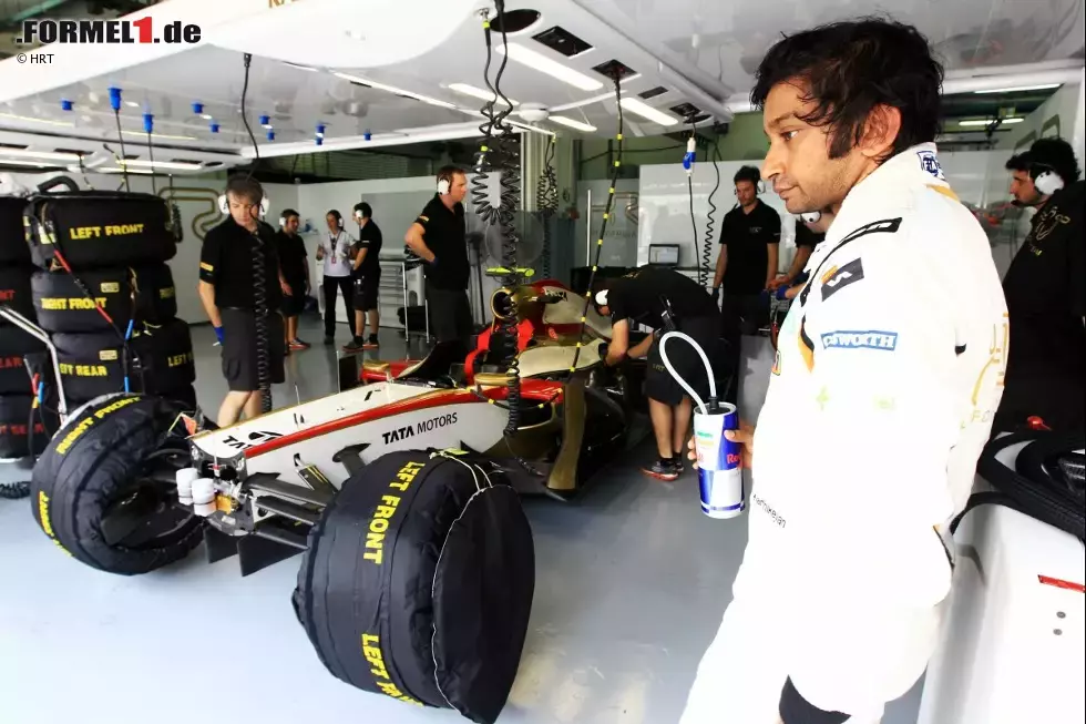 Foto zur News: Narain Karthikeyan (HRT)