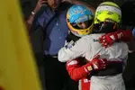 Gallerie: Fernando Alonso (Ferrari) und Sergio Perez (Sauber)