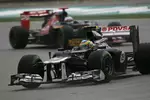 Foto zur News: Bruno Senna (Williams) fuhr sein bisher bestes Formel-1-Rennen. Bis auf Rang sechs fuhr der Brasilianer nach vorn, dabei war er nach einer Runde ganz hinten.