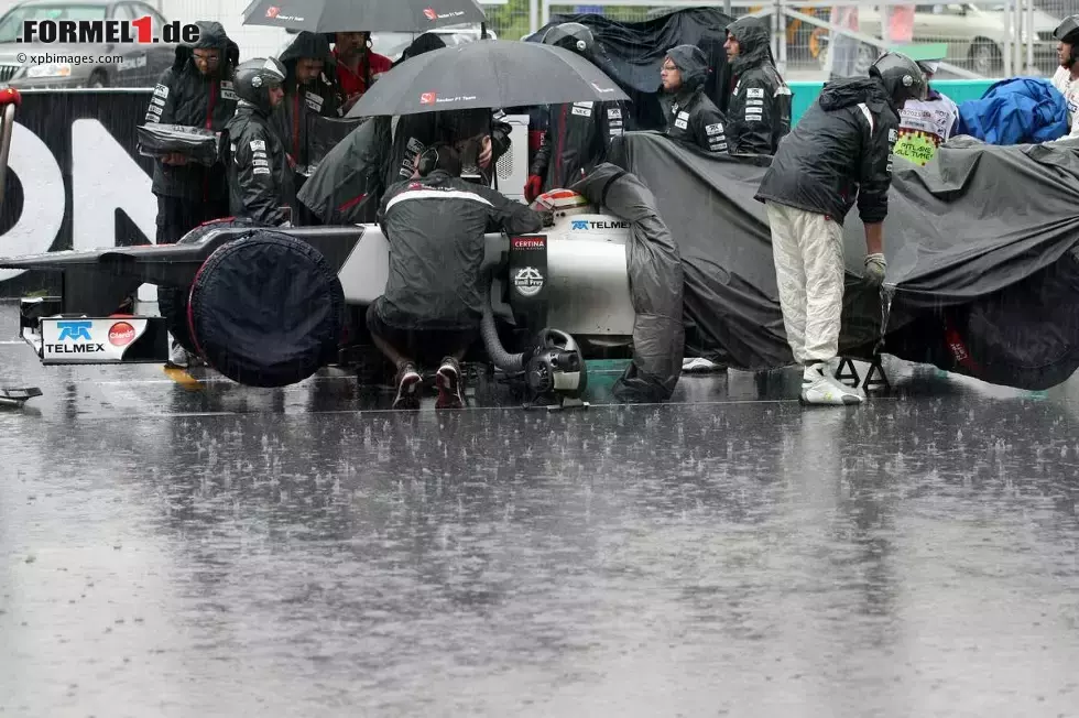 Foto zur News: Sergio Perez (Sauber)