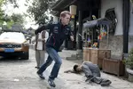 Foto zur News: Sebastian Vettel (Red Bull) bei Martial-Arts-Filmdreharbeiten