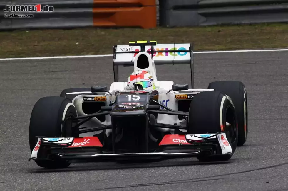 Foto zur News: Sergio Perez (Sauber)