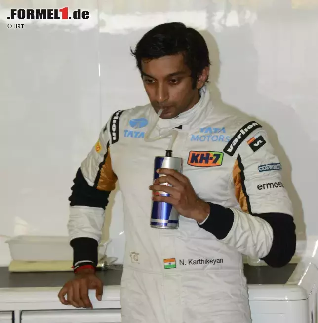 Foto zur News: Narain Karthikeyan (HRT)