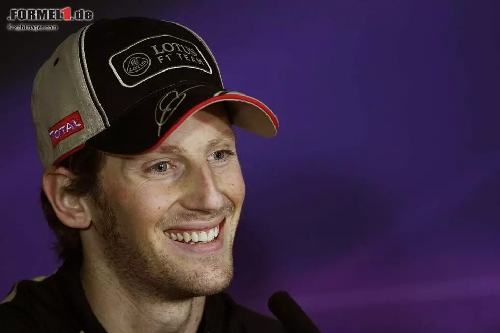 Foto zur News: Romain Grosjean (Lotus)