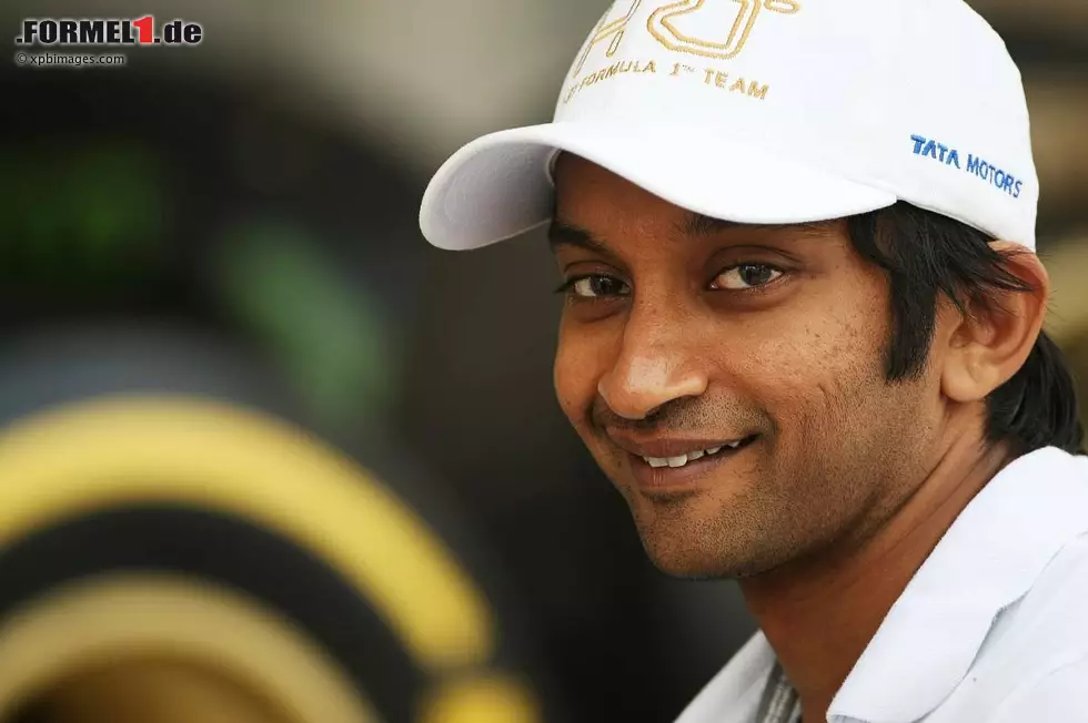 Foto zur News: Narain Karthikeyan (HRT)