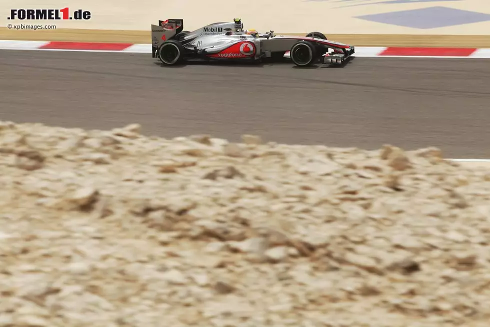 Foto zur News: Lewis Hamilton (McLaren) war im 1. Freien Training wieder einmal der Schnellste - sein Auto ist wirklich auf allen Strecken konkurrenzfähig!