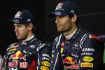 Foto zur News: Sebastian Vettel (Red Bull) und Mark Webber (Red Bull)