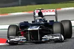 Foto zur News: Valtteri Bottas (Williams) saß am Freitag wieder im Williams von Bruno Senna.