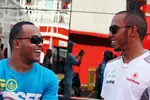 Gallerie: Lewis Hamilton (McLaren) mit Bruder Nicholas