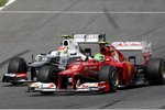 Gallerie: Felipe Massa (Ferrari) und Sergio Perez (Sauber)