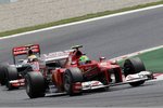 Gallerie: Felipe Massa (Ferrari) und Lewis Hamilton (McLaren)