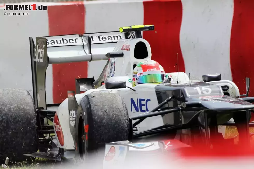 Foto zur News: Sergio Perez (Sauber)