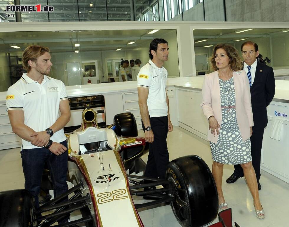 Foto zur News: Dani Clos (HRT) und Pedro de la Rosa (HRT)