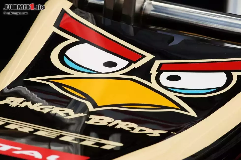 Foto zur News: Angry-Bird-Branding auf dem Lotus