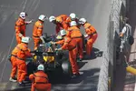 Foto zur News: Heikki Kovalainen (Caterham) hatte Pech: Motorschaden kurz vor Ende des 1. Freien Trainings!