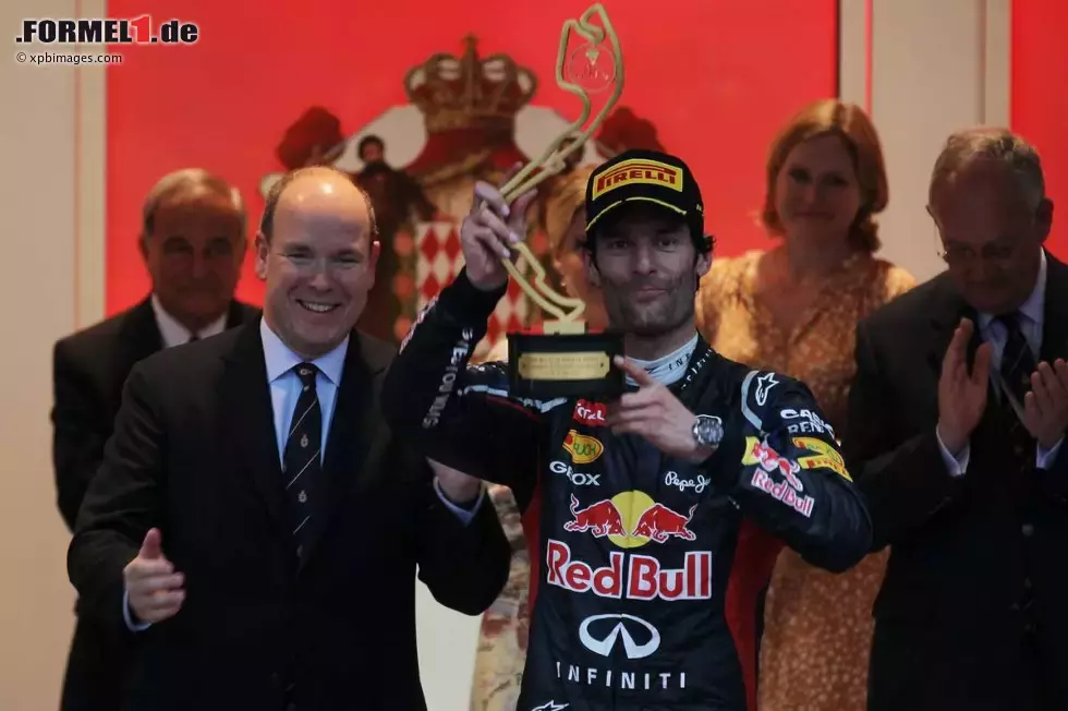 Foto zur News: Mark Webber (Red Bull): Der siebte Sieger im siebten Rennen der Formel-1-Saison 2012.