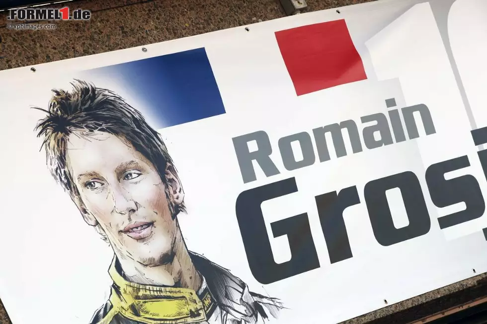 Foto zur News: Romain Grosjean (Lotus)