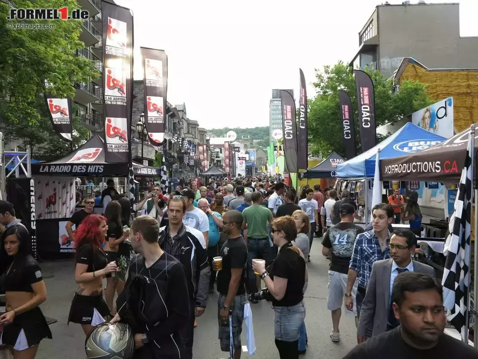 Foto zur News: Atmosphäre in der Formel-1-Stadt Montreal