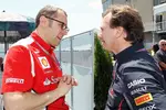 Gallerie: Stefano Domenicali (Ferrari-Teamchef) und Christian Horner (Red-Bull-Teamchef)