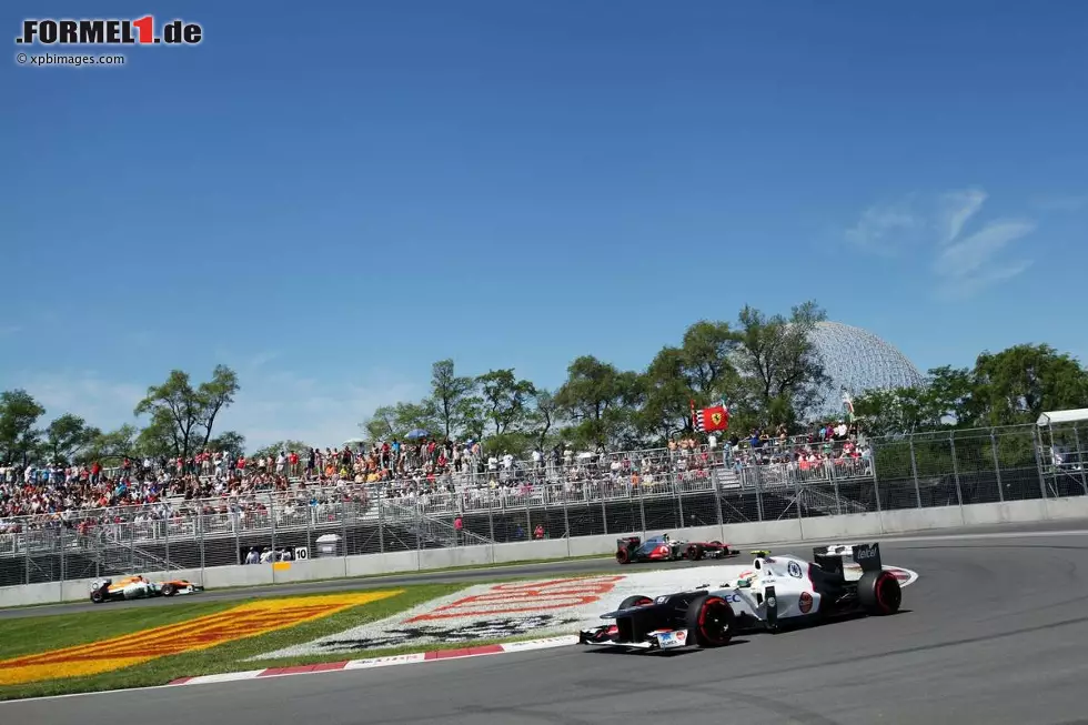 Foto zur News: Sergio Perez (Sauber)