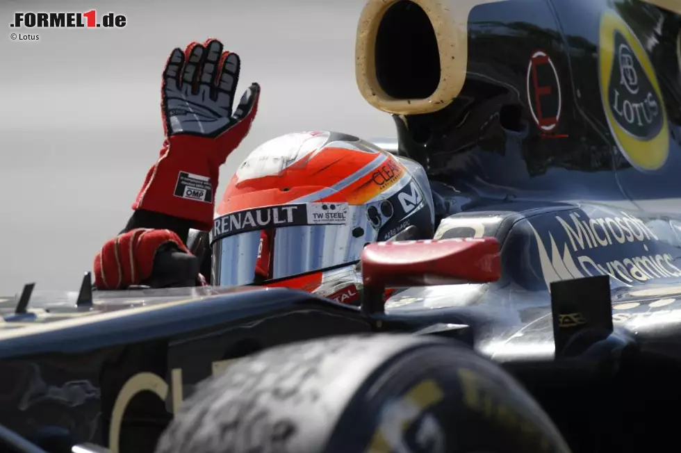 Foto zur News: Romain Grosjean (Lotus)