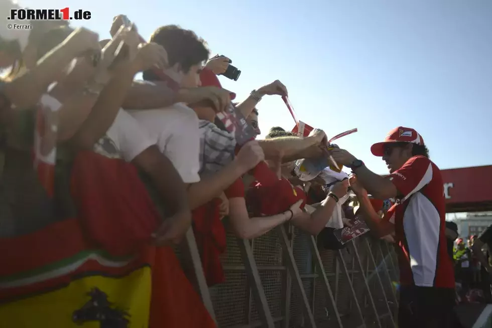 Foto zur News: Fernando Alonso (Ferrari)