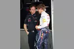 Foto zur News: Christian Horner (Red-Bull-Teamchef) und Sebastian Vettel (Red Bull)