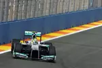 Foto zur News: Nico Rosberg (Mercedes) am Freitag in Valencia