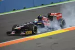 Foto zur News: Einer von vielen Verbremsern am Freitag: Jean-Eric Vergne (Toro Rosso)