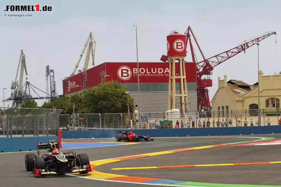 Foto zur News: Romain Grosjean (Lotus)