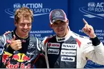 Gallerie: Sebastian Vettel (Red Bull) und Pastor Maldonado (Williams)