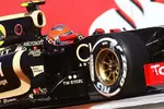 Foto zur News: Romain Grosjean (Lotus) vergab mit einem kleinen Fahrfehler einen besseren Startplatz in Valencia.