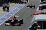 Foto zur News: Fernando Alonso Felipe Massa (Ferrari)