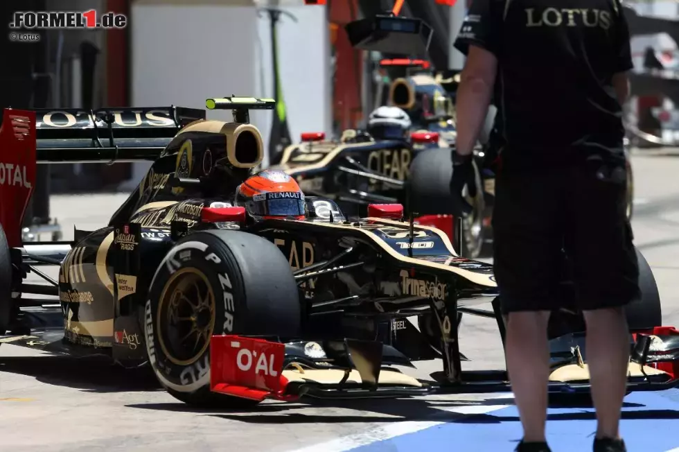 Foto zur News: Romain Grosjean (Lotus)