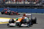 Gallerie: Nico Hülkenberg (Force India) und Jenson Button (McLaren)