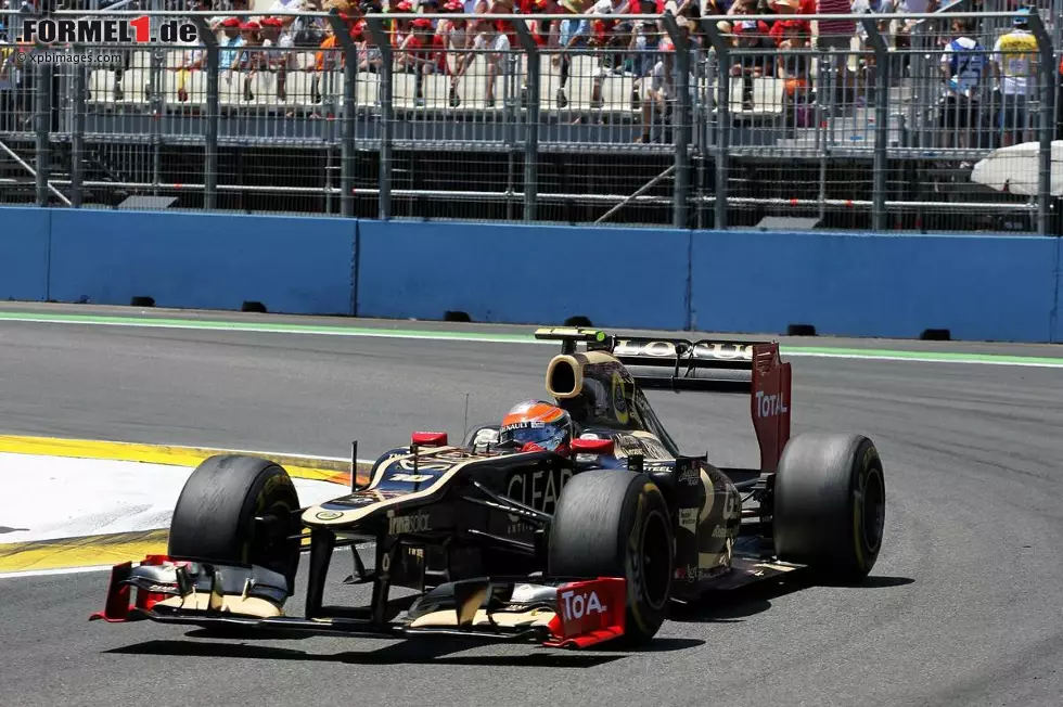 Foto zur News: Romain Grosjean (Lotus)