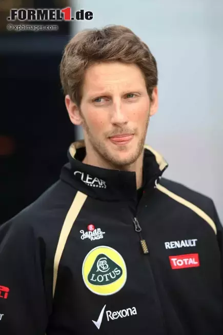 Foto zur News: Romain Grosjean (Lotus)