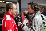 Foto zur News: Stefano Domenicali (Ferrari-Teamchef) und Sam Michael