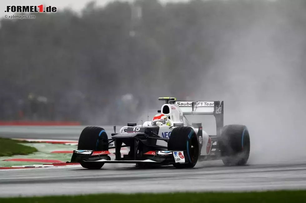 Foto zur News: Sergio Perez (Sauber)