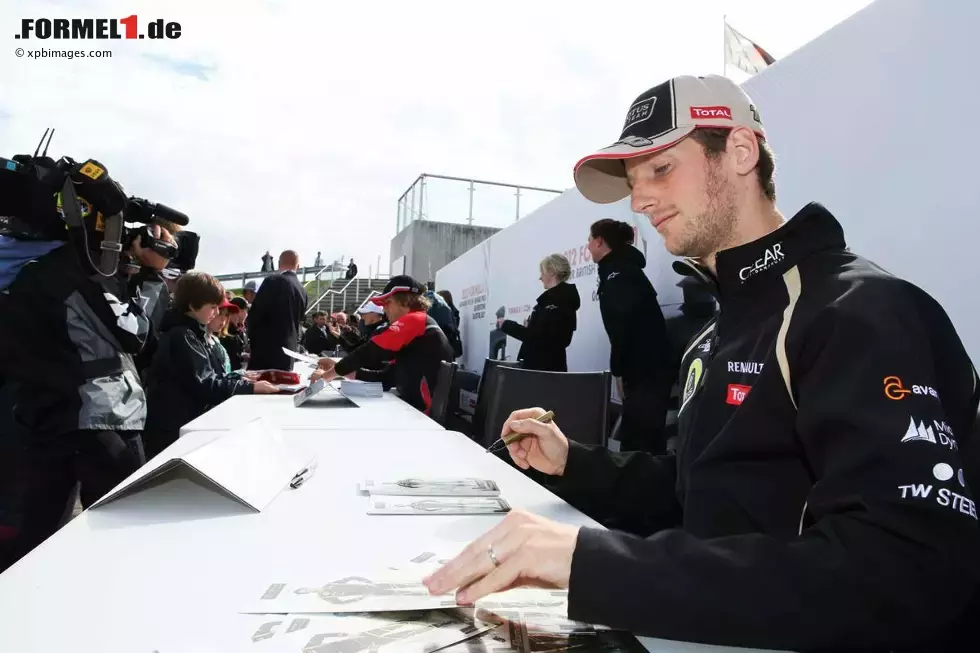 Foto zur News: Romain Grosjean (Lotus)