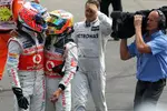 Foto zur News: Jenson Button (McLaren) und Lewis Hamilton (McLaren)