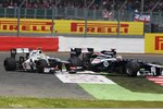 Gallerie: Kollision zwischen Pastor Maldonado (Williams) und Sergio Perez (Sauber)