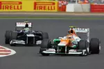 Foto zur News: Nico Hülkenberg (Force India) und Bruno Senna (Williams)