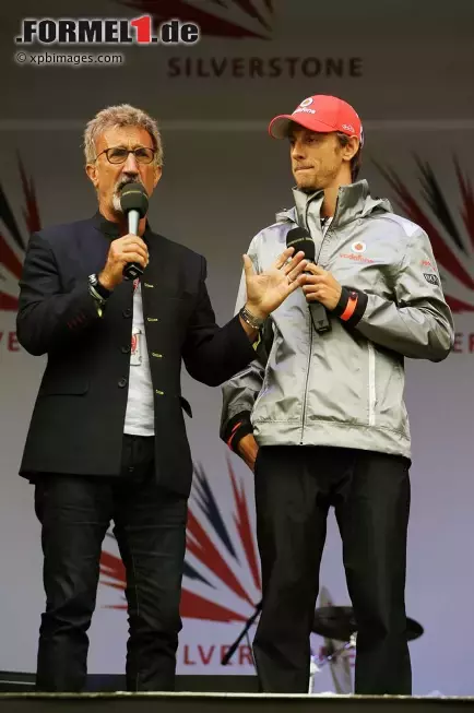 Foto zur News: Eddie Jordan und Jenson Button (McLaren)