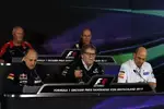 Gallerie: Donnerstags-Pressekonferenz mit John Booth (Marussia-Teamchef), Franz Tost (Teamchef, Toro Rosso), Norbert Haug (Mercedes-Motorsportchef) und Peter Sauber (Teamchef)